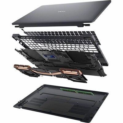 Dell Pro Max 16" AI Laptop, Copilot+ PC, Intel Core Ultra 7 255H, 16GB RAM, 512GB SSD, Backlit Keyboard, Windows 11 Pro