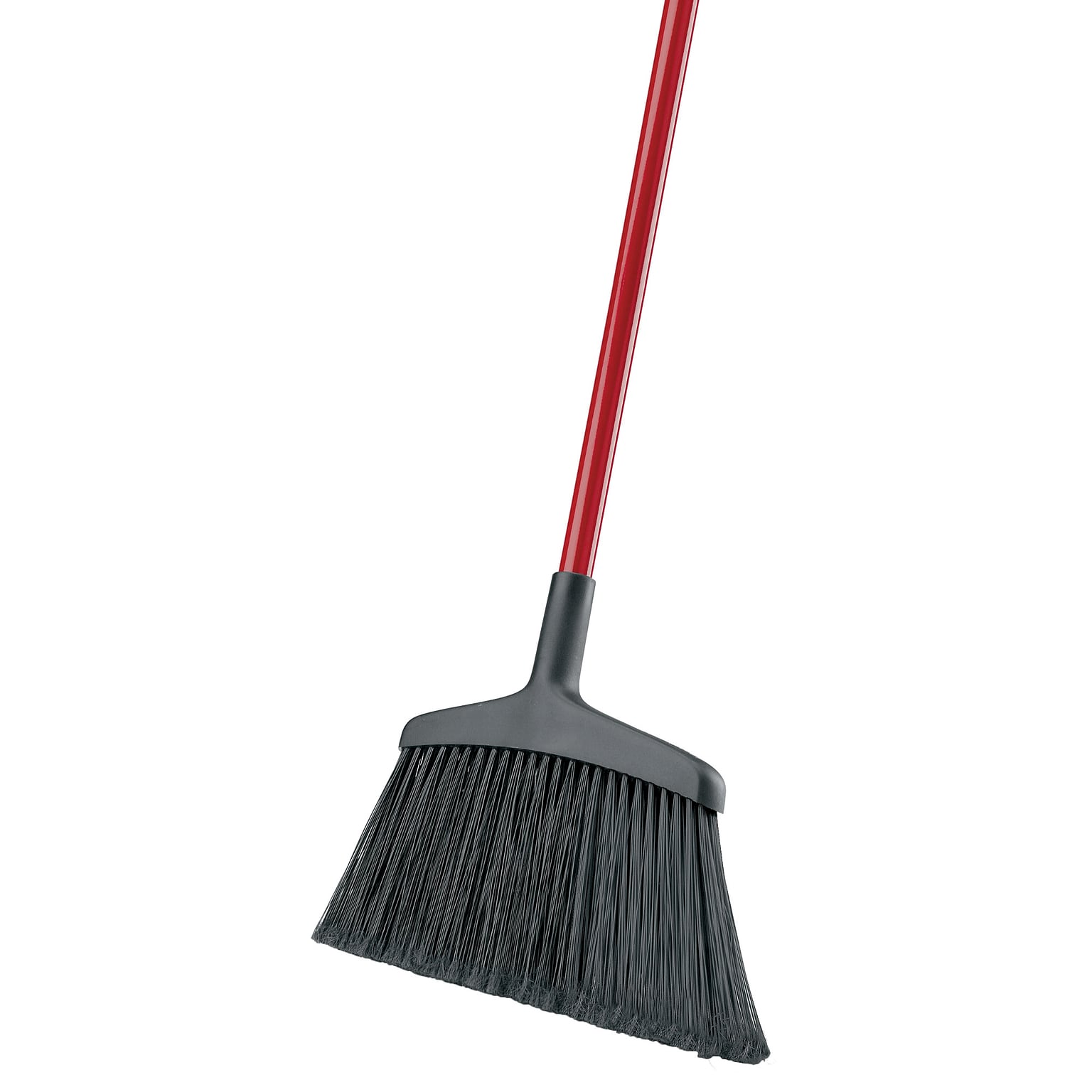 Libman Wide Commercial 15 Angle Broom, Steel Handle, 6/Carton (997)