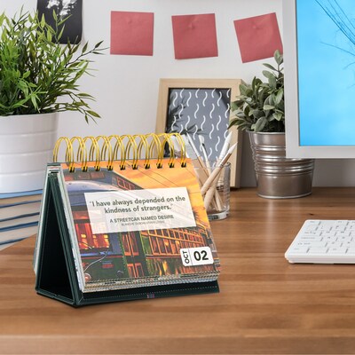 2026 Global Printed Products Movie and TV Quotes 6" x 6" Day-to-Day Calendar (GPP-PC-02)