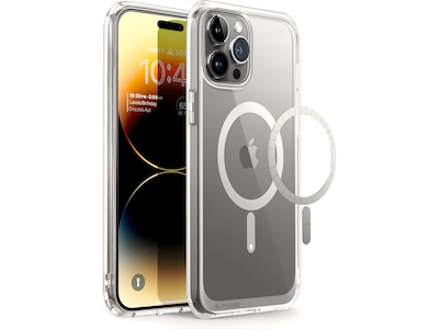 SUPCASE Unicorn Beetle Slim MagSafe Phone Case for iPhone 15 Pro Max, Gray (SUP-iPhone2023Max-6.7-UBMag-Clear)