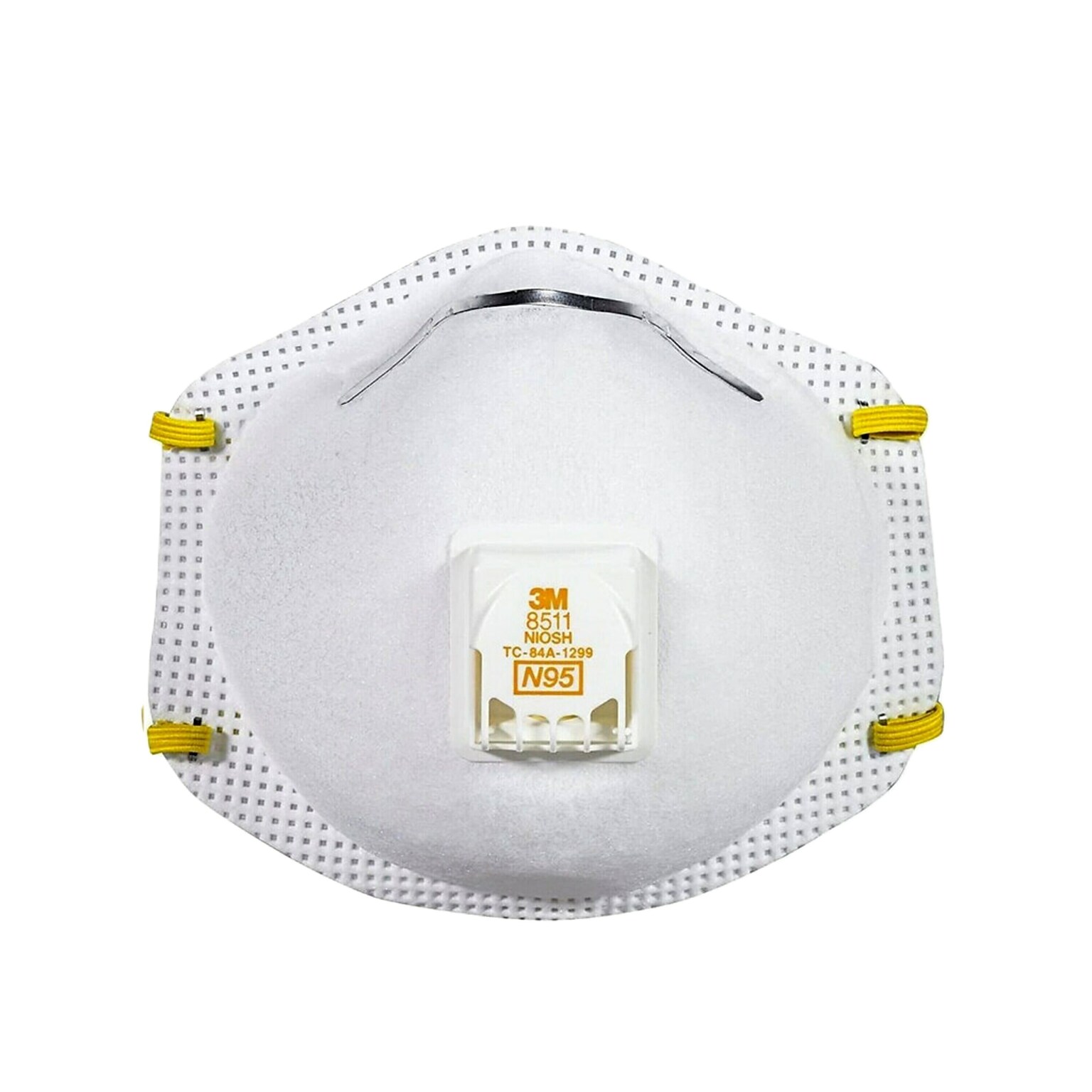 3M™ Disposable Particulate Respirator N95 with 3M™ Cool Flow™ Valve, 10/Pack (8511)