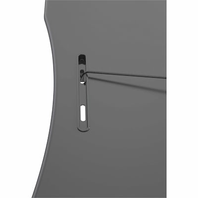 Lorell Active Office Adjustable Gas Lift Monitor Riser Stand, Up to 47 Monitor, Black (LLR99553)