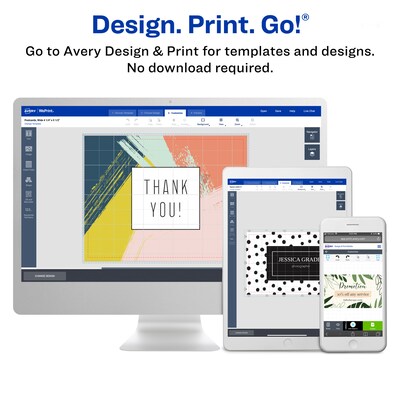 Avery Rotary Cards, Matte White, 3" x 5", Laser/Inkjet, 150/Pack (05386)