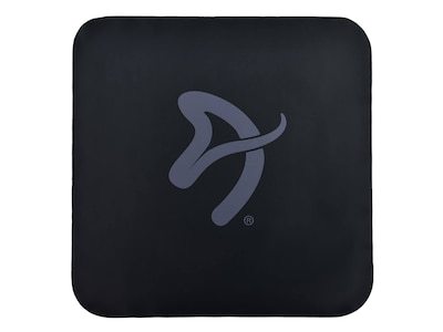 Arozzi Zona Quattro Carpet & Hard Floor Chair Mat, 45.7 x 45.7, Black/Gray (AZ-ZONA-QTRO-BKGY)