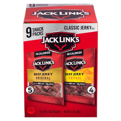 Sunchips Multigrain Chips Variety Pack & Jack Links Beef Jerky Variety Pack, 2/Pack (600-04175)
