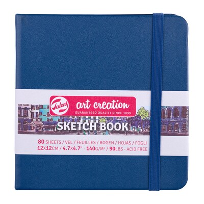 Talens Art Creation 4.7 x 4.7 Sketch Book, 80 Sheets/Book, 5/Bundle (TLN9314234M-5)
