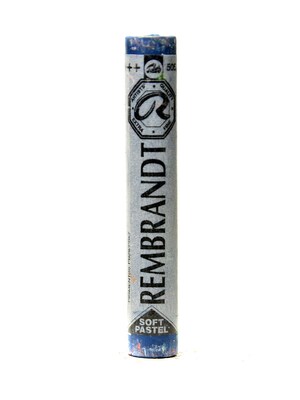 Rembrandt Soft Round Pastels, Ultramarine Light No 505.3, 4/Pack (32971-Pk4)