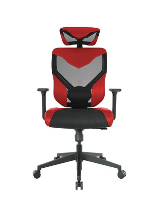 Tempur-Pedic Blaze Fabric Gaming Chair, Black/Red (TP-BLAZE-RED)