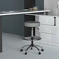 Boss Caressoft Medical/Drafting Stool, Grey (B16240-GY)