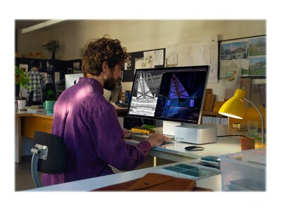 Apple Studio Display Nano-texture glass 27" 4K Ultra HD LCD Monitor, Silver (MMYV3LL/A)