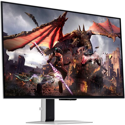 Samsung Odyssey G8 G80SD 32 4K Ultra HD 240Hz Gaming Monitor, Silver (LS32DG802SNXZA)