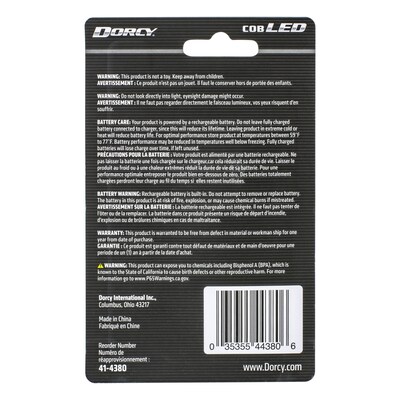 Dorcy Ultra HD  5" LED Flashlight, Black (DCY414380)