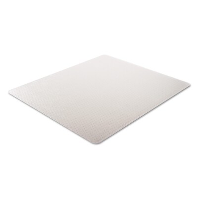 Alera Carpet Chair Mat, 46" x 60'', Low Pile, Clear Vinyl (CM1J442FALEPL)