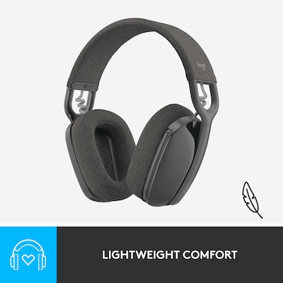 Logitech Zone Vibe 100 Wireless Noise Canceling Bluetooth Headset, Graphite  (981-001256) | Kopfhörer