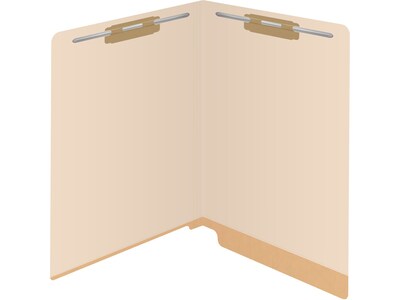 Medical Arts Press Reinforced End Tab File Folder, Straight-Cut, Letter Size, Manila/Tan, 50/Box (S-09473-TAN)