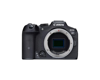 Canon EOS R7 Content Creator Kit 32.5 Megapixels Digital Camera, 1.15 Optical Zoom, Black (5137C055)