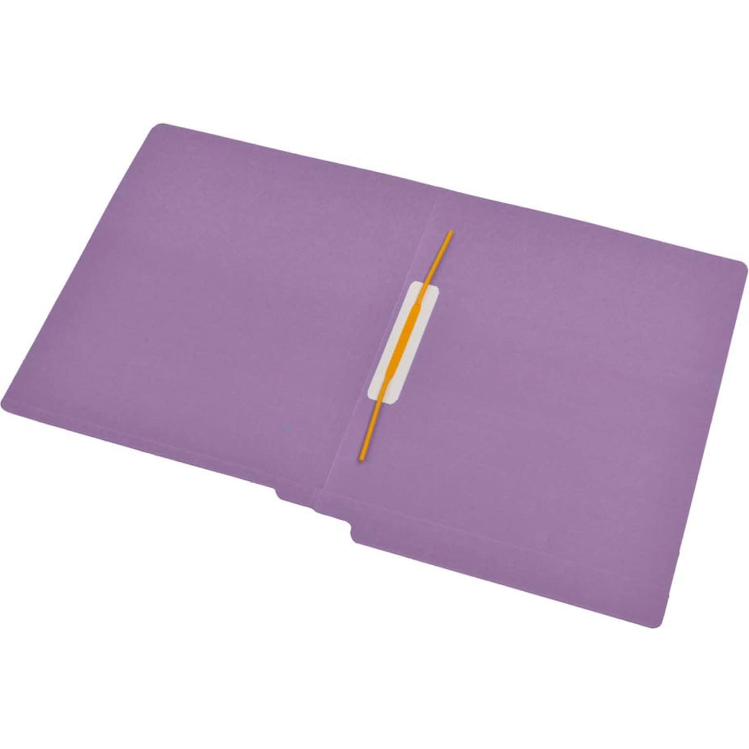Medical Arts Press Reinforced End Tab File Folder, Straight Cut, Letter-Size, Lavender, 50/Box (S-09168-LAV)