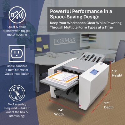 Formax AutoSeal Automatic Pressure Sealer, 200 Sheets (FD1606)