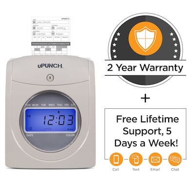 uPunch UB2300 Time Clock Calculating Bundle (UB2300)