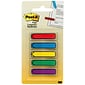 Post-it Arrow Flags, 0.5" Wide, Assorted Colors, 100 Flags/Pack (684-ARR1)