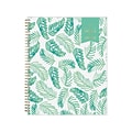 2024-2025 Blue Sky Day Designer Palms 8.5 x 11 Academic Weekly & Monthly Planner, Plastic Cover, W