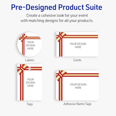 Avery Rectangle Multipurpose Labels, 4" x 3-1/3", White, 40/Pack (19479370584)