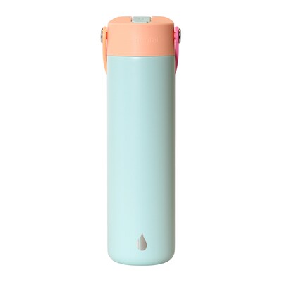 Elemental Core Stainless Steel Double Wall Insulated Water Bottle, 24 oz., Mint Sorbet (EMLEBC24MS11)