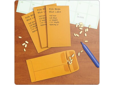 Quality Park Redi-Seal Self Seal #5 1/2 Envelope 3-1/8" x 5-1/2", Kraft, 500/Box (QUA50764)