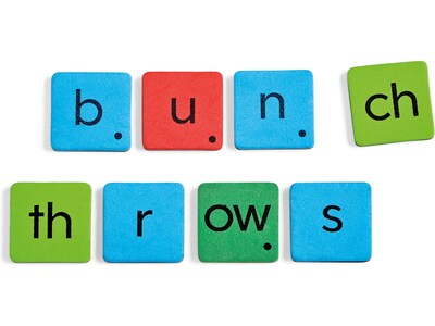 hand2mind Phonics Word-Building Magnetic Tiles (96161)