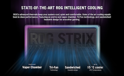 ASUS ROG Strix G16 16" FHD+ 165Hz Gaming Laptop, NVIDIA GeForce RTX 5070, Intel Core i9 14900HX, 32GB RAM, 1TB SSD, Windows 11