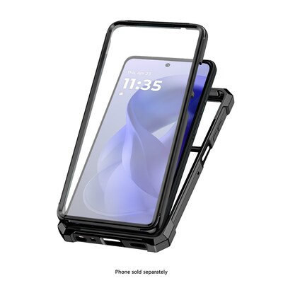 SaharaCase Raider Series GRIP Case for Motorola Moto G Stylus 5G, Shock Absorbing, Scorpion Black (CP00790)