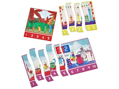 hand2mind Numberblocks Sequencing Puzzle Set (95403)