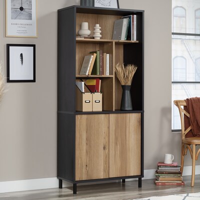 Sauder Acadia Way 69H 5-Shelf Bookcase, Raven Oak (430754)