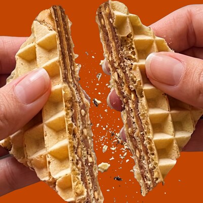 Rip Van Chocolate Hazelnut Wafers, 0.78 oz., 16 Packs/Box (5191)