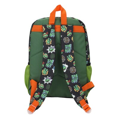 Bioworld Kids 5-Piece Teenage Mutant Ninja Turtles Backpack Set, Large, Green (B1BAAK9TMTSB00)