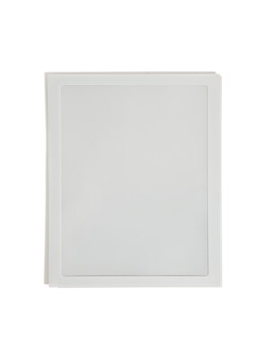 Smead 2-Pocket Presentation Folder, Oyster, 5/Pack (87706)