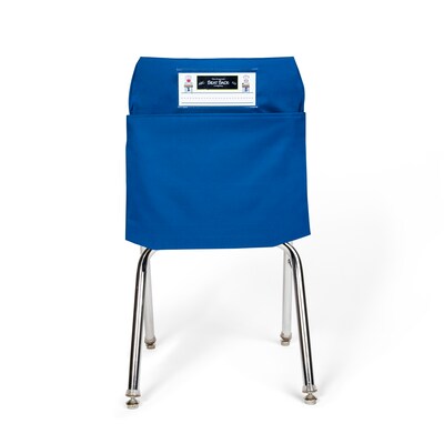 Seat Sack Seat Storage, 16" x 12" x 4", Blue, 10/Pack (00112BUNDLE)