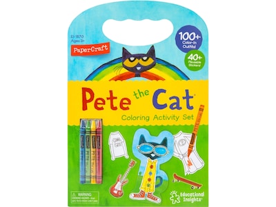 Educational Insights Pete the Cat Coloring Activity Set (1570)