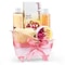 Freida and Joe Pink Peony Fragrance Bath & Body Spa Gift Set in a Pink Tub Basket (FJ-45)