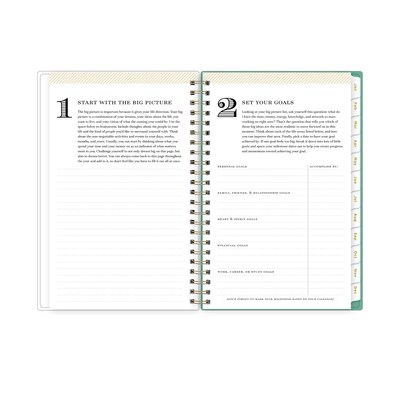 2026 Blue Sky Day Designer Peyton 5" x 8"  Weekly & Monthly Planner, Plastic Cover, Multicolored (103619-26)
