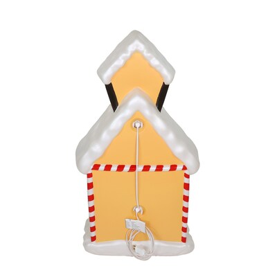 Fraser Hill Farm 32” Gingerbread House Christmas Blow Mold (FFBM-1GNB-MLT)