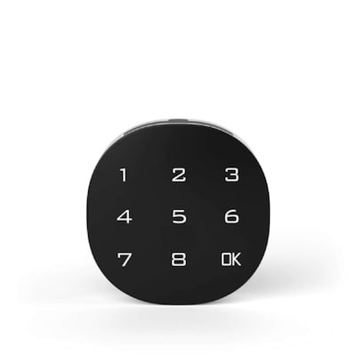 Alpine Industries Steel Electronic Keypad Locker Lock, Black/Silver, 2/Pack (701-TPL-2PK)