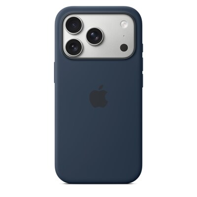 Apple Silicone MagSafe Phone Case for iPhone 17 Pro, Midnight (MGFH4ZM/A)