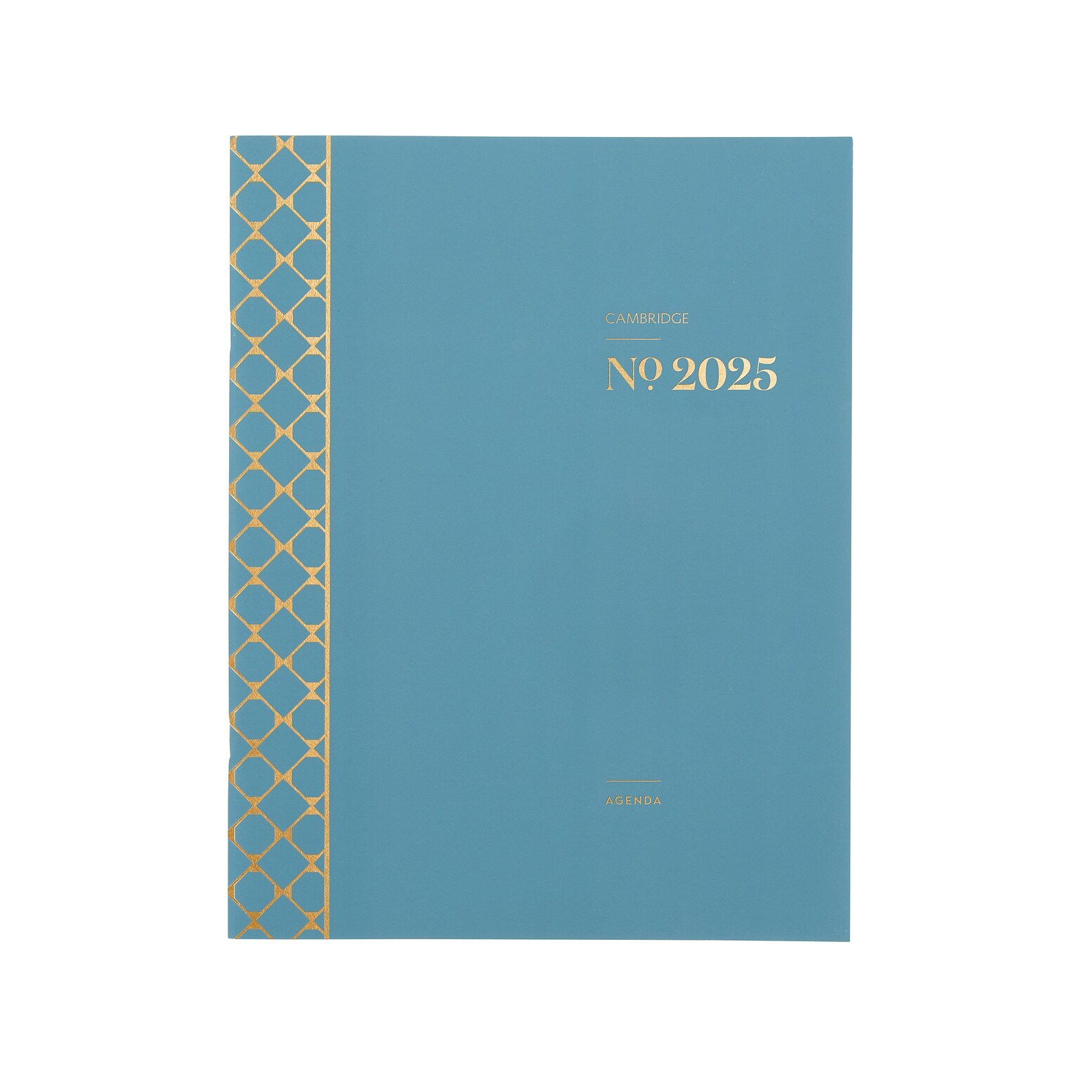 2025 Cambridge WorkStyle 8.5 x 11 Monthly Planner, Paper Cover, Seaside Blue (1606-091-12-25)