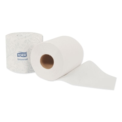 Tork Universal Recycled Toilet Paper, 2-Ply, White, 500 Sheets/Roll, 48 Rolls/Carton (TM1601A)