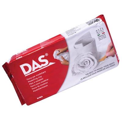 DAS Air-Dry Modeling Clay, White (DASF3875006)