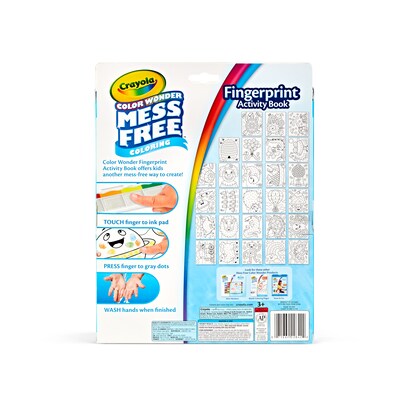 Crayola Color Wonder Mess Free Fingerprint Ink (75-2842)