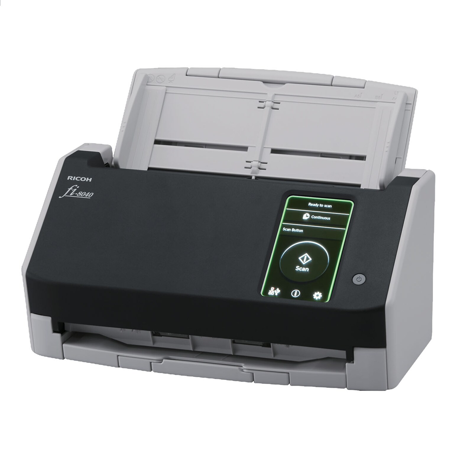 Ricoh fi-8040 Duplex Document Scanner, Black/Gray (PA03836-B005)