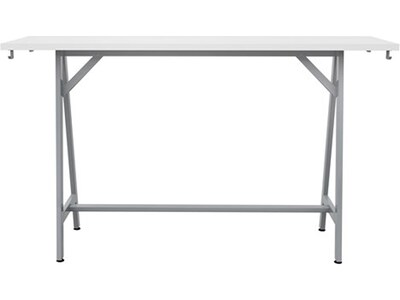 Safco Spark Teaming Table, 20 x 72, Designer White (SPK7220SLDSWT)