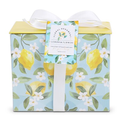 Alder Creek Lemon Blooms Gift Box (FG08405)